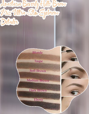Brow wiz medium brown