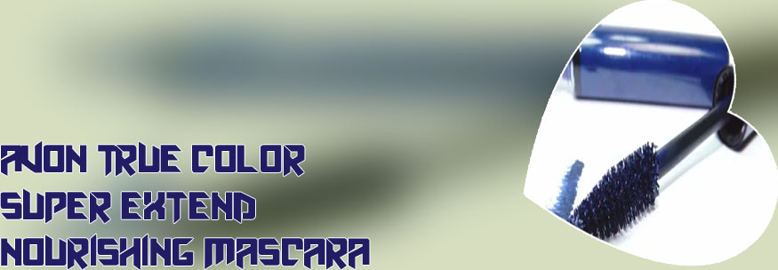 Dark navy blue mascara
