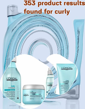 Professional curly hair products