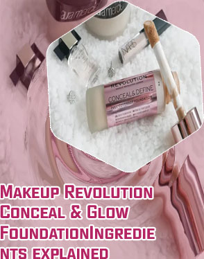 Revolution conceal & glow foundation