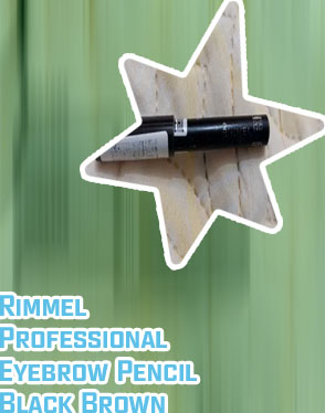 Rimmel eyebrow pencil black brown