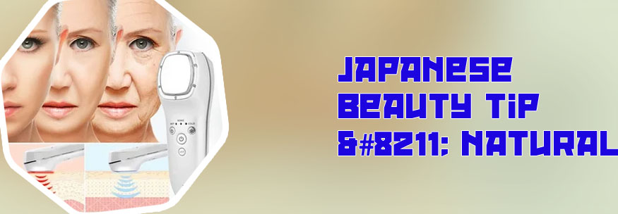 Ultrasonic facial massager