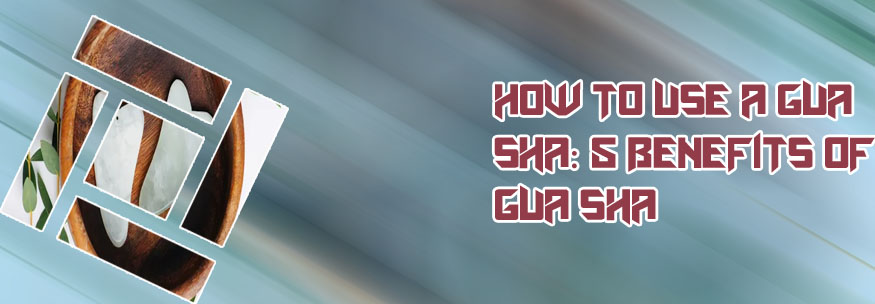 Using a gua sha stone